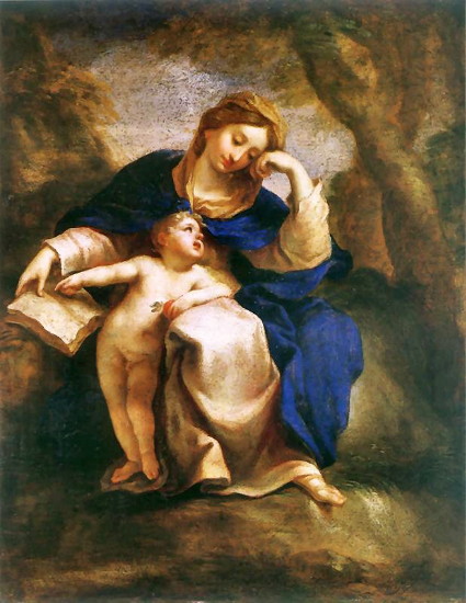 Image - Yurii Shymonovych-Semyhynovsky: Madonna with a Child.